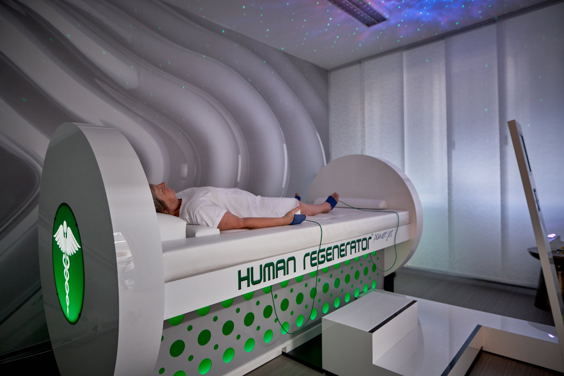 Průběh terapie Human Regenerator v Refresh Studiu
